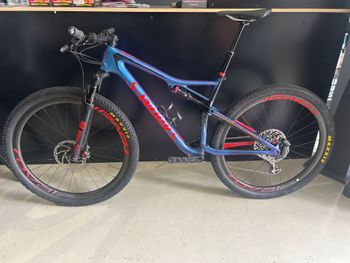 Used Specialized Men's S-Works Epic XX1 Eagle 2018 2018 Mountainbike, Morado — image 2 of 12