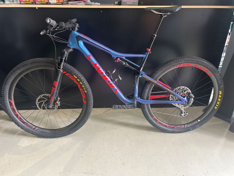 Used Specialized Men's S-Works Epic XX1 Eagle 2018 2018 Mountainbike, Morado — image 2 of 12