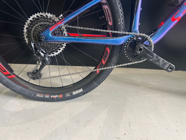 Used Specialized Men's S-Works Epic XX1 Eagle 2018 2018 Mountainbike, Morado — image 3 of 12