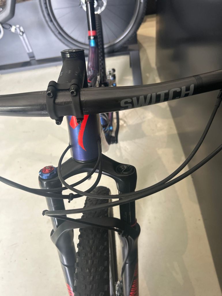 Used Specialized Men's S-Works Epic XX1 Eagle 2018 2018 Mountainbike, Morado — image 8 of 12