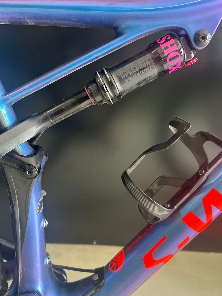 Used Specialized Men's S-Works Epic XX1 Eagle 2018 2018 Mountainbike, Morado — image 10 of 12