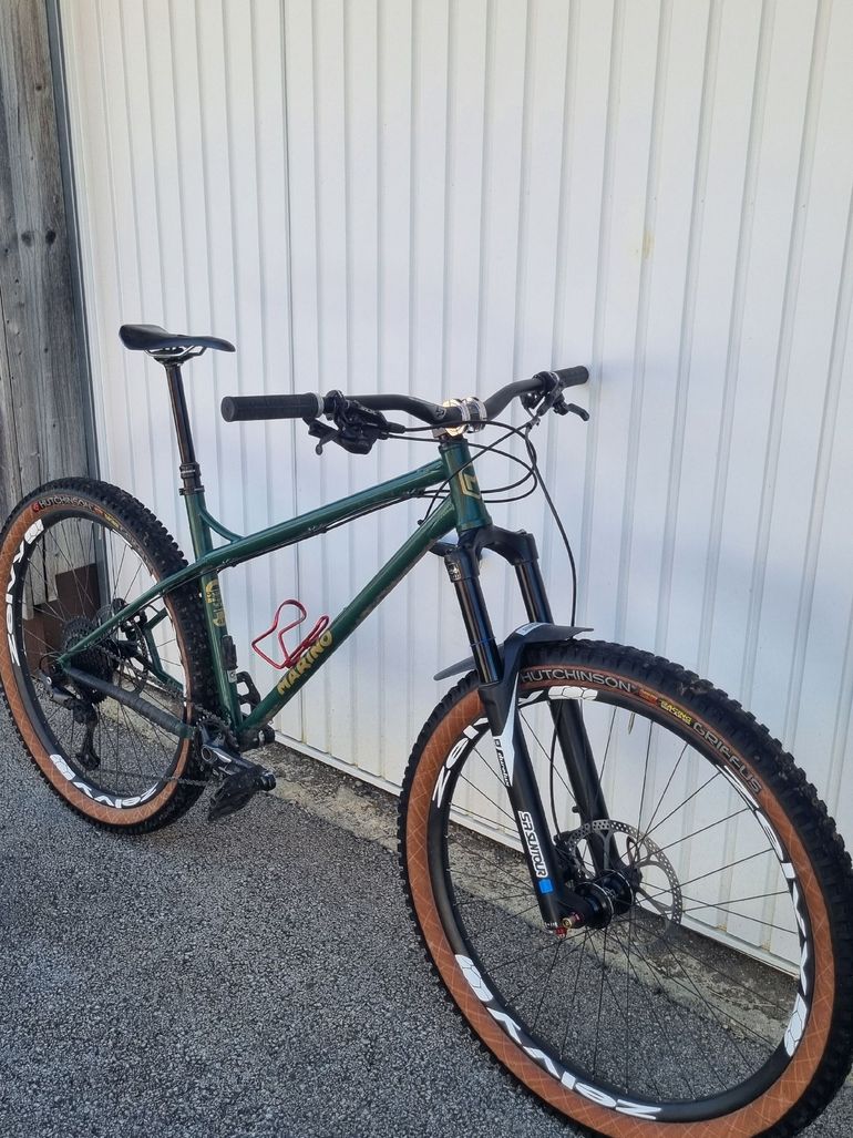 Used marino Marino Custom Shimano Deore 2020 Mountainbike, Green — image 2 of 4