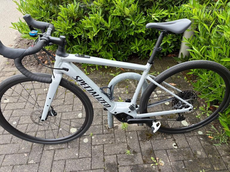 Used Specialized Turbo Creo 2 Comp E5 2025 2025 Road & Gravel, Light Gray — image 8 of 10