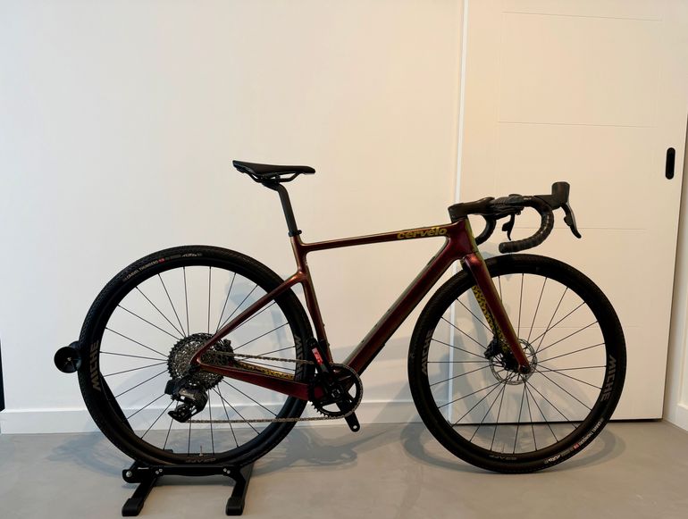 Used Cervélo Aspero 5 Force XPLR ETap AXS 2022 2022 Road & Gravel, Red — image 3 of 13