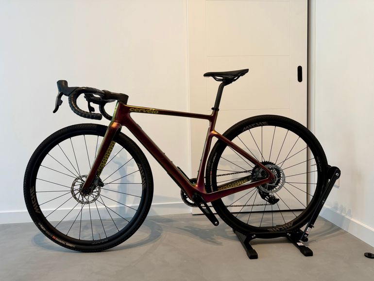 Used Cervélo Aspero 5 Force XPLR ETap AXS 2022 2022 Road & Gravel, Red — image 4 of 13