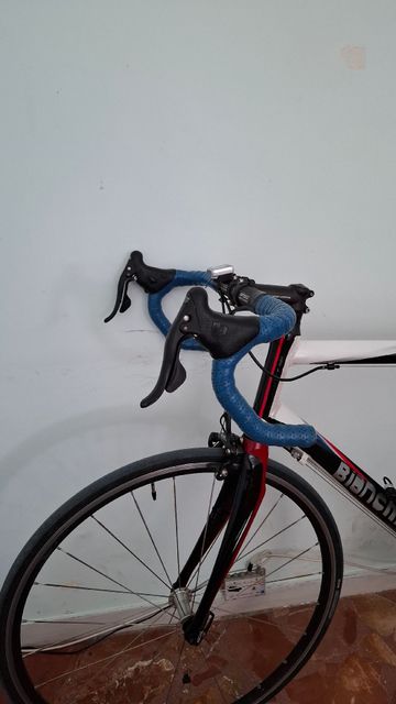 Gebrauchtes Bianchi Via Other Campagnolo 2008 Road & Gravel, Schwarz — Bild 7 von 8