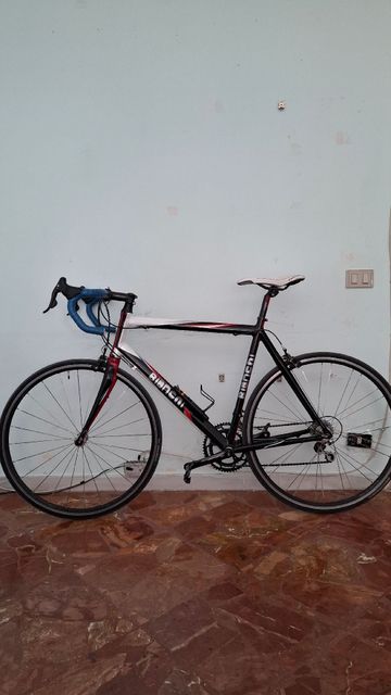 Gebrauchtes Bianchi Via Other Campagnolo 2008 Road & Gravel, Schwarz — Bild 2 von 8