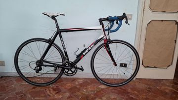 Gebrauchtes Bianchi Via Other Campagnolo 2008 Road & Gravel, Schwarz — Bild 1 von 8