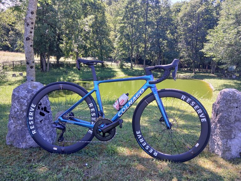 Used Colnago V4Rs Shimano Ultegra Di2 2025 2025 Road & Gravel, Blue — image 1 of 4