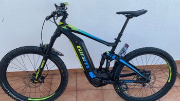 Used Giant Full-E+ 3 2018 2018 Mountainbike, Nero — image 2 of 8