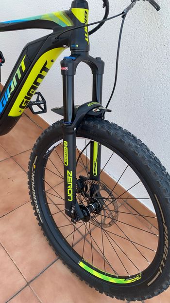 Used Giant Full-E+ 3 2018 2018 Mountainbike, Nero — image 7 of 8