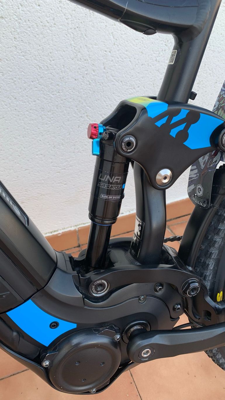 Used Giant Full-E+ 3 2018 2018 Mountainbike, Nero — image 6 of 8