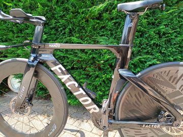 Factor HANZO - SRAM Red 2025 2025 Road & Gravel usato, Nero — immagine 13 di 24
