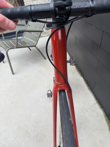 Used BMC Roadmachine ONE 2021 2021 Road & Gravel, Red — image 5 of 8