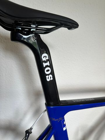 Used Gios Aerolite Campagnolo Chorus 2019 Road & Gravel, Blue — image 4 of 12