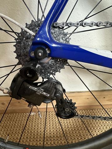 Used Gios Aerolite Campagnolo Chorus 2019 Road & Gravel, Blue — image 6 of 12