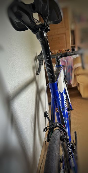 Used Gios Aerolite Campagnolo Chorus 2019 Road & Gravel, Blue — image 5 of 12