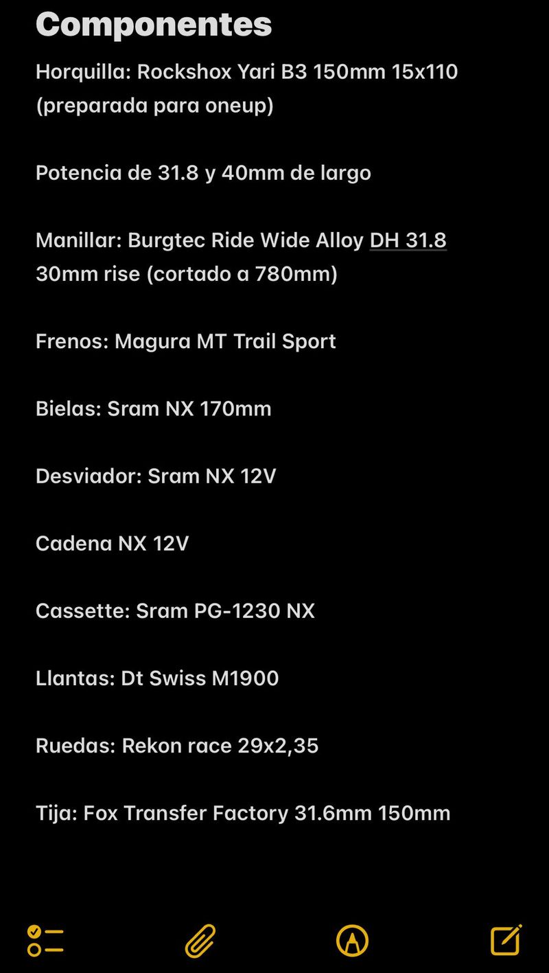 Used Commencal META HT SRAM NX Eagle 2026 Mountainbike, White — image 8 of 8