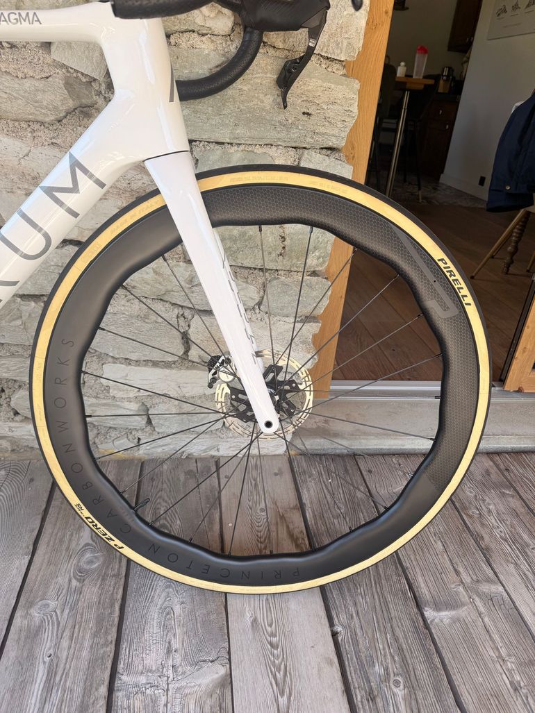 Used Aurum Magma SRAM Red eTap AXS 2024 Road & Gravel, White — image 20 of 21