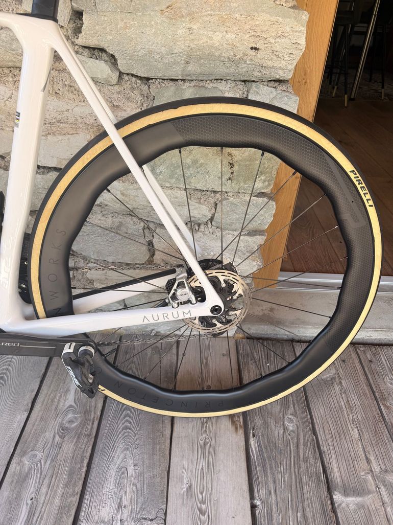 Used Aurum Magma SRAM Red eTap AXS 2024 Road & Gravel, White — image 17 of 21