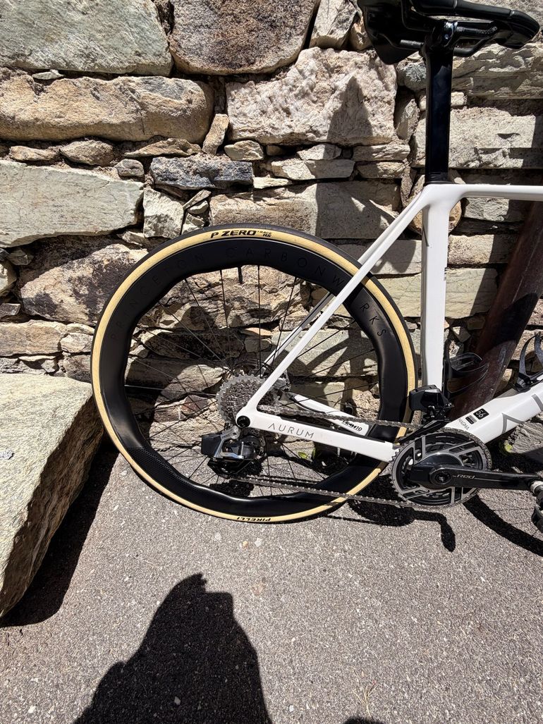 Used Aurum Magma SRAM Red eTap AXS 2024 Road & Gravel, White — image 9 of 13