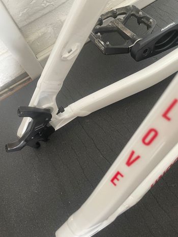 Used YT Yt Dirt Love Frameset Frameset 2025 Mountainbike, White — image 5 of 11