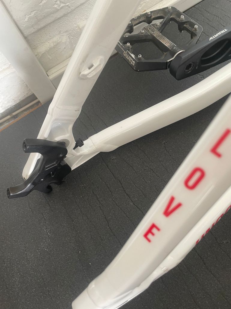 Used YT Yt Dirt Love Frameset Frameset 2025 Mountainbike, White — image 5 of 11