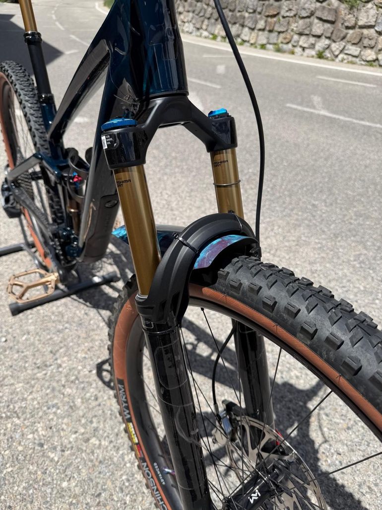 Used CUBE STEREO ONE44 C:68X SLT 29 2023 2023 Mountainbike, Blue, 29 — image 8 of 12