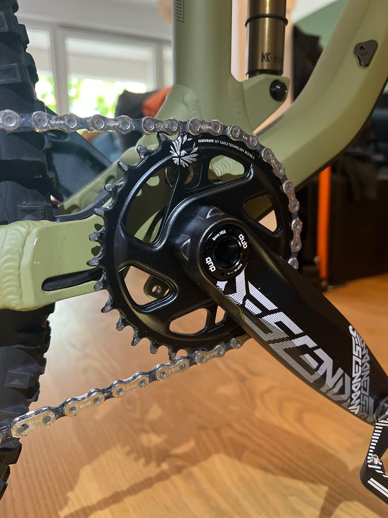 Used Rose ROOT MILLER 3 2021 2021 Mountainbike, Grün, 29 — image 8 of 17