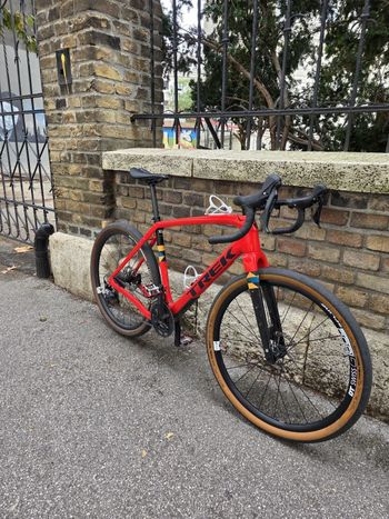 Used Trek Checkpoint SL 5 2021 2021 Road & Gravel, Red — image 2 of 5
