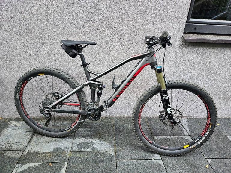 Used Canyon Nerve 2016 Mountainbike, Light Gray — image 1 of 3