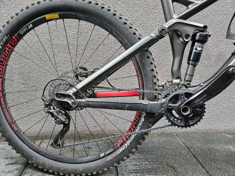 Used Canyon Nerve 2016 Mountainbike, Light Gray — image 2 of 3