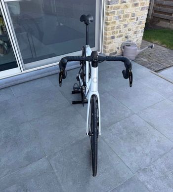 Used Cannondale SuperSix EVO Carbon Disc Ultegra Di2 2023 2023 Road & Gravel, White — image 2 of 7