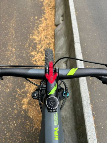 Used CUBE Reaction Shimano Deore 2022 Mountainbike, Green — image 8 of 8