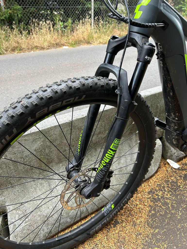 Used CUBE Reaction Shimano Deore 2022 Mountainbike, Green — image 4 of 8