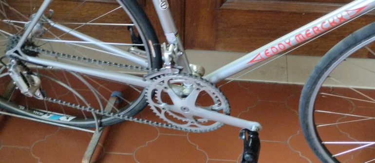 Used Eddy Merckx Eddy Merckx Cyclo Cross 1985 Road & Gravel, Hellgrau — image 10 of 18