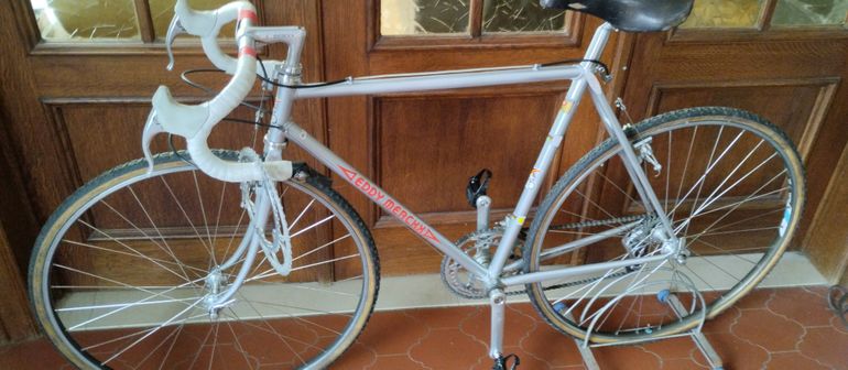 Used Eddy Merckx Eddy Merckx Cyclo Cross 1985 Road & Gravel, Hellgrau — image 16 of 18