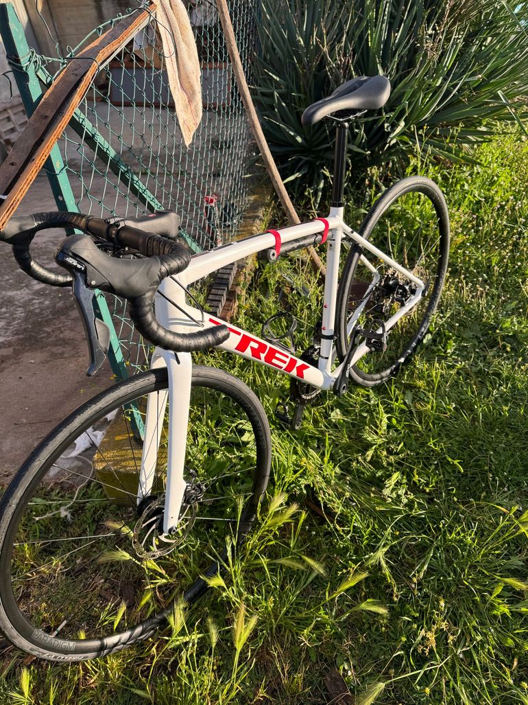 Used Trek Domane AL 3 Disc 2023 2023 Road & Gravel, White — image 4 of 6
