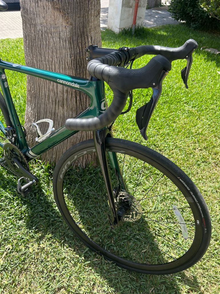 Used Cannondale Synapse Carbon Disc Ultegra Di2 2021 2021 Road & Gravel, Green — image 3 of 10