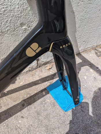 Used Chapter2 KOKO BLACK + UD W/GOLD (KOURA) Frameset 2026 Frameset 2026 Road & Gravel, Black — image 4 of 17