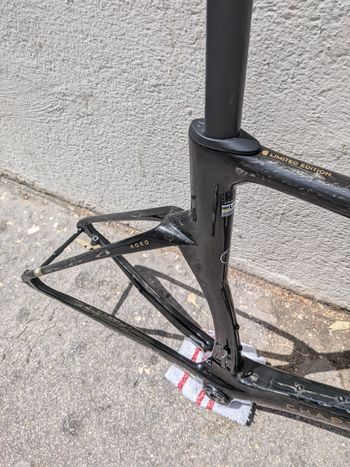 Used Chapter2 KOKO BLACK + UD W/GOLD (KOURA) Frameset 2026 Frameset 2026 Road & Gravel, Black — image 5 of 17
