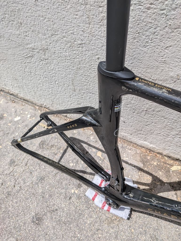 Used Chapter2 KOKO BLACK + UD W/GOLD (KOURA) Frameset 2026 Frameset 2026 Road & Gravel, Black — image 5 of 17