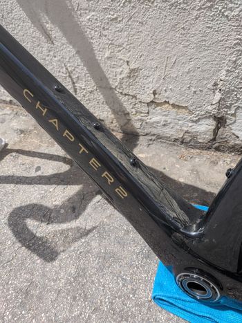 Used Chapter2 KOKO BLACK + UD W/GOLD (KOURA) Frameset 2026 Frameset 2026 Road & Gravel, Black — image 9 of 17