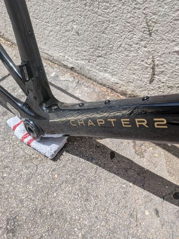 Used Chapter2 KOKO BLACK + UD W/GOLD (KOURA) Frameset 2026 Frameset 2026 Road & Gravel, Black — image 2 of 17