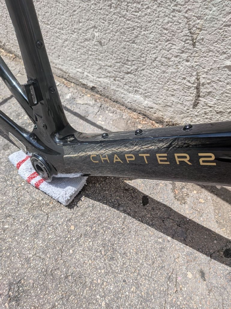 Used Chapter2 KOKO BLACK + UD W/GOLD (KOURA) Frameset 2026 Frameset 2026 Road & Gravel, Black — image 2 of 17