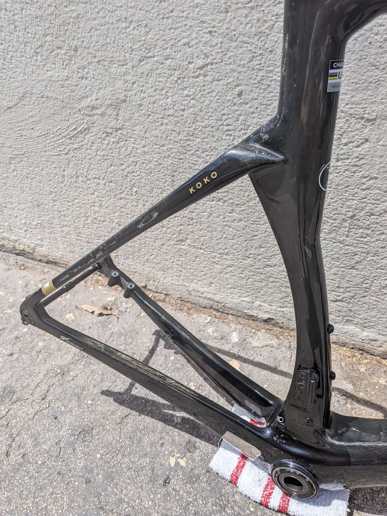 Used Chapter2 KOKO BLACK + UD W/GOLD (KOURA) Frameset 2026 Frameset 2026 Road & Gravel, Black — image 7 of 17