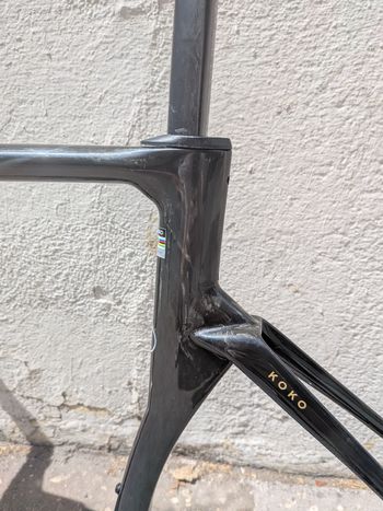 Used Chapter2 KOKO BLACK + UD W/GOLD (KOURA) Frameset 2026 Frameset 2026 Road & Gravel, Black — image 13 of 17
