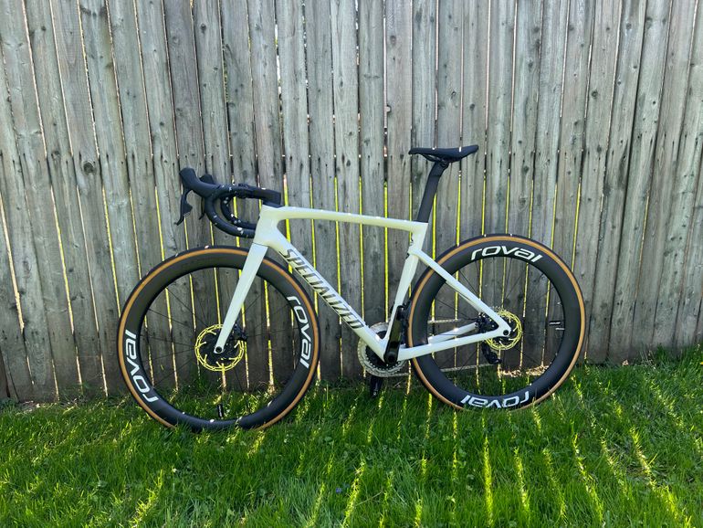 Used Specialized Tarmac SL7 Frameset 2021 Frameset 2021 Road & Gravel, White — image 2 of 4