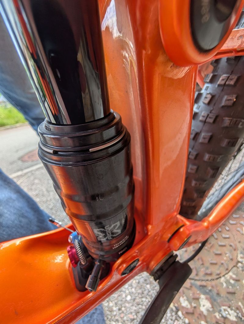 Used Scott Genius 960 2021 2021 Mountainbike, Orange, 29 — image 3 of 6