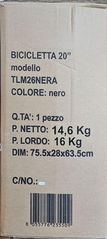 Used teklio Teklio LA MIA Bici Pieghevole 20 2026 Urban — image 5 of 5